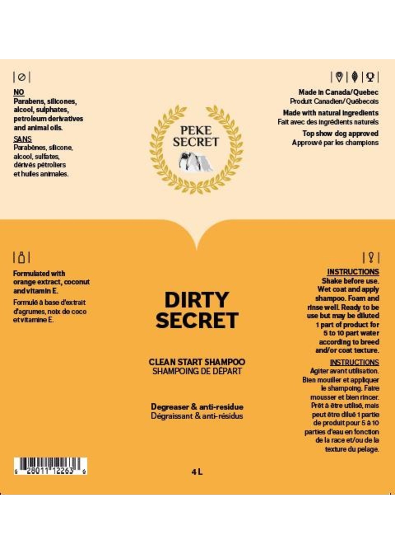 Peke Secret Peke Secret Dirty Secret