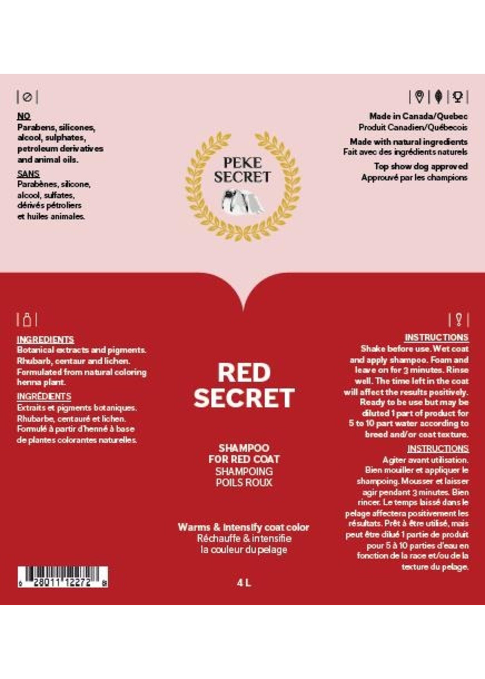 Peke Secret Peke Secret Red Secret