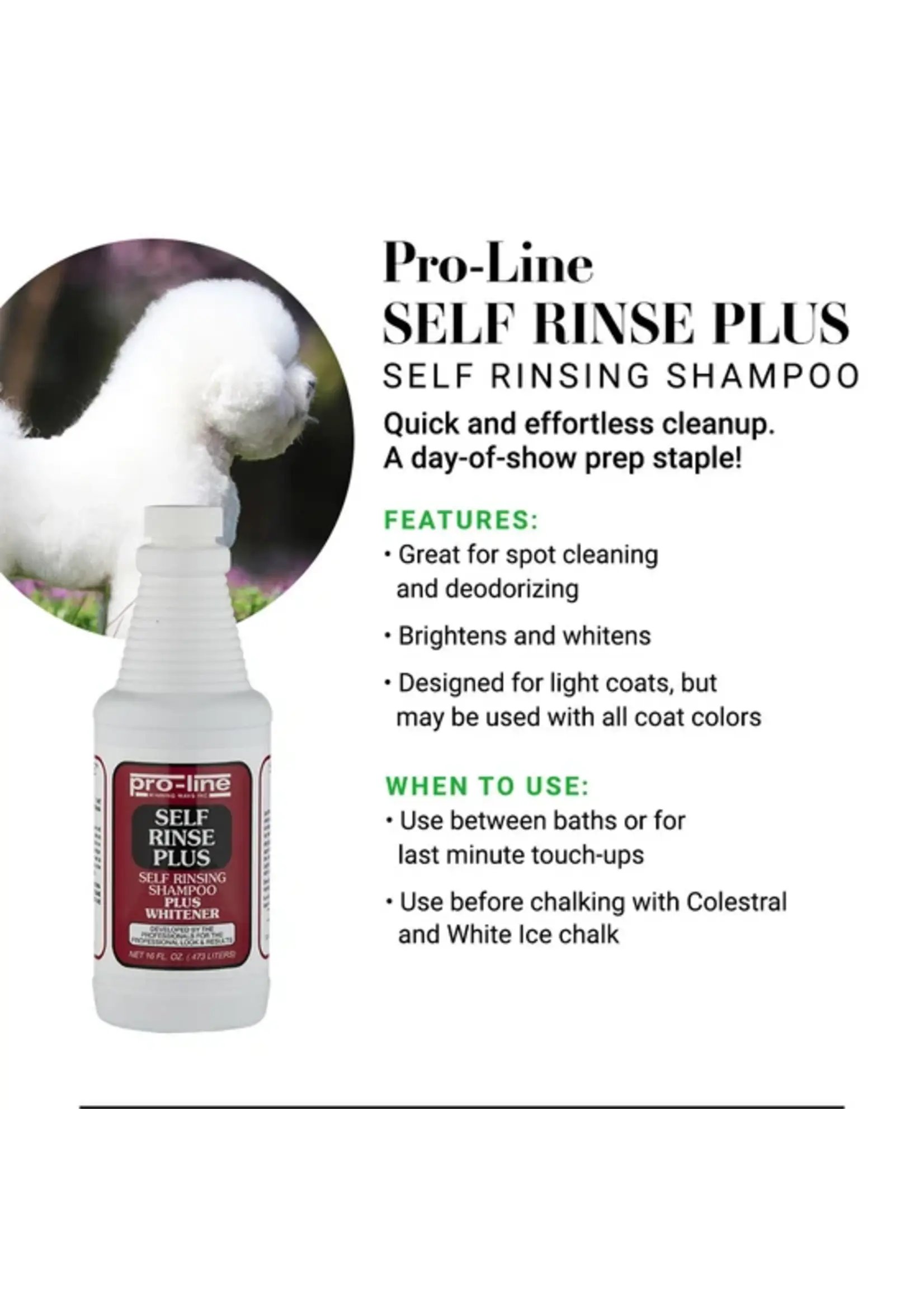 Chris Christensen Pro-Line Self Rinse Plus