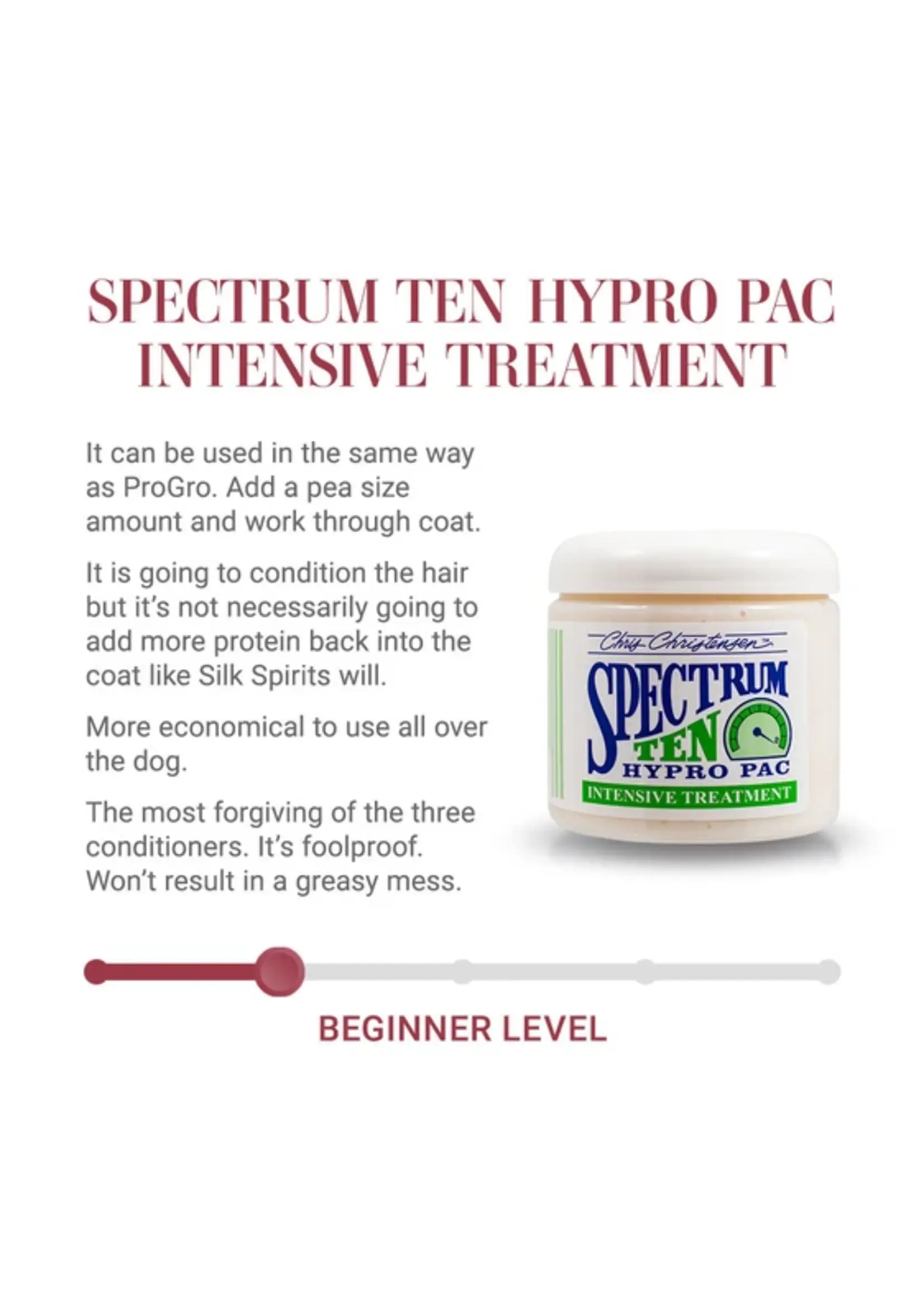 Chris Christensen Spectrum Ten Hypro Pac Treatment 16oz