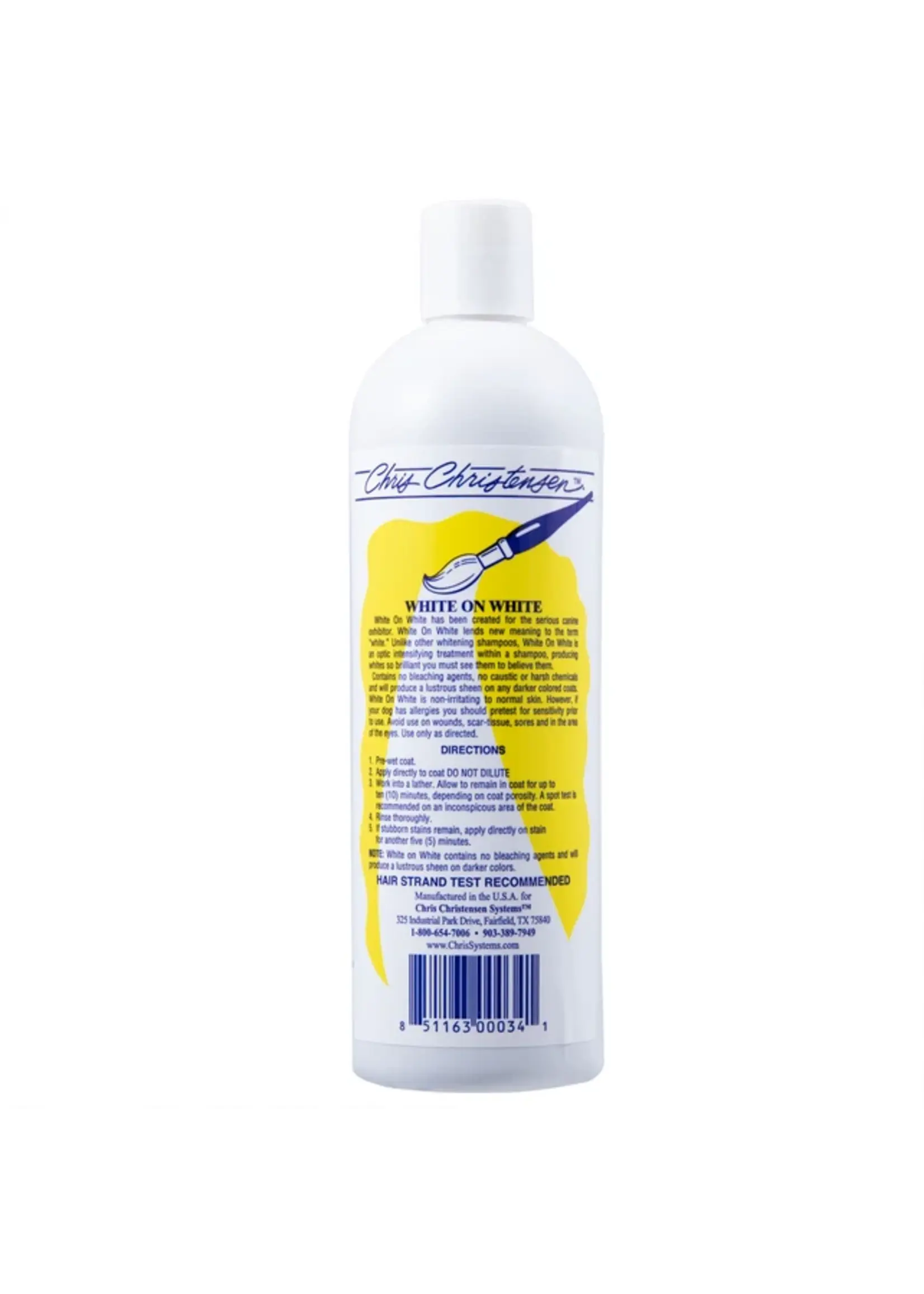 Chris Christensen White on White Shampoo 16oz
