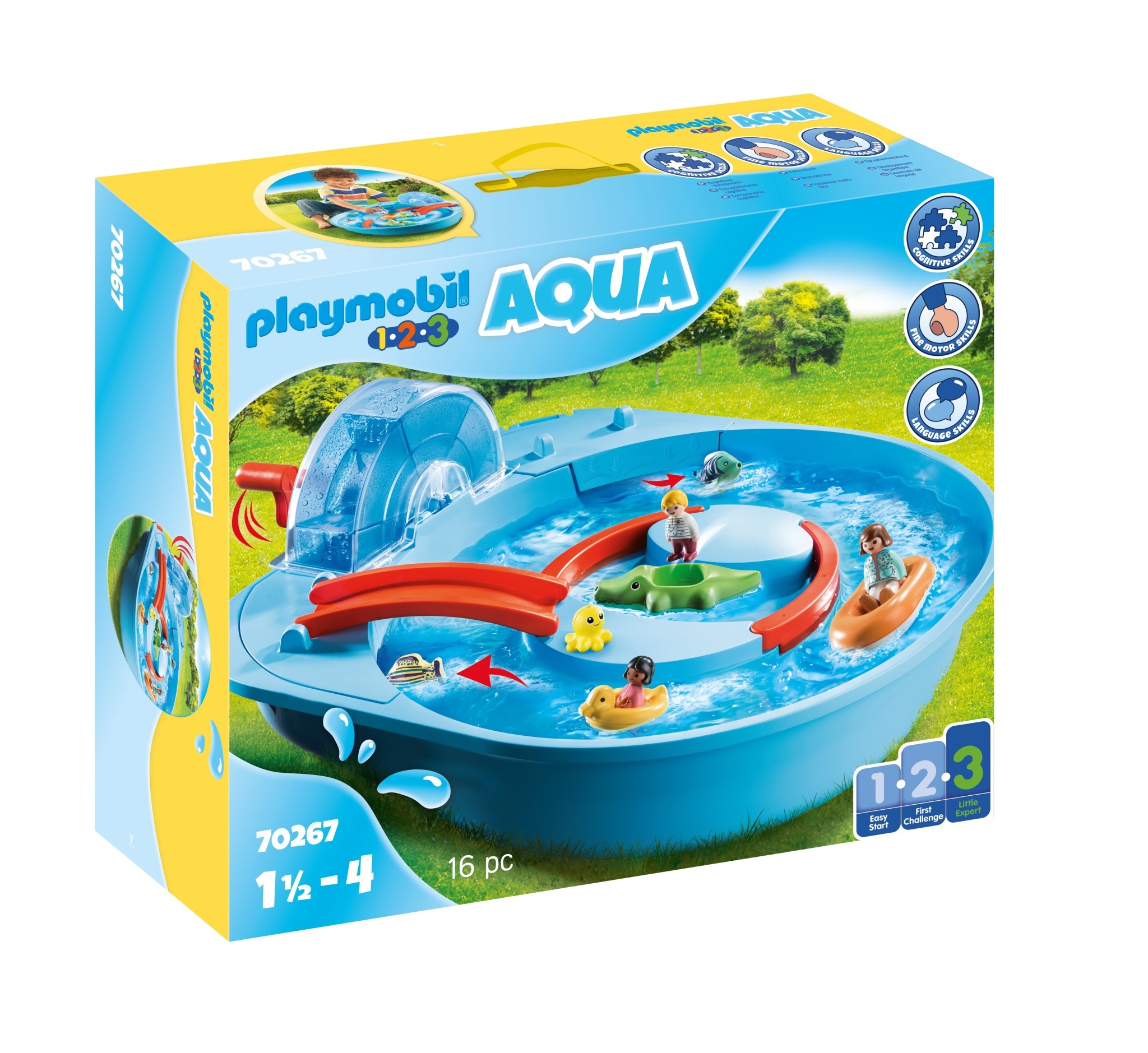 Playmobil 1.2.3 Aqua - Parc aquatique