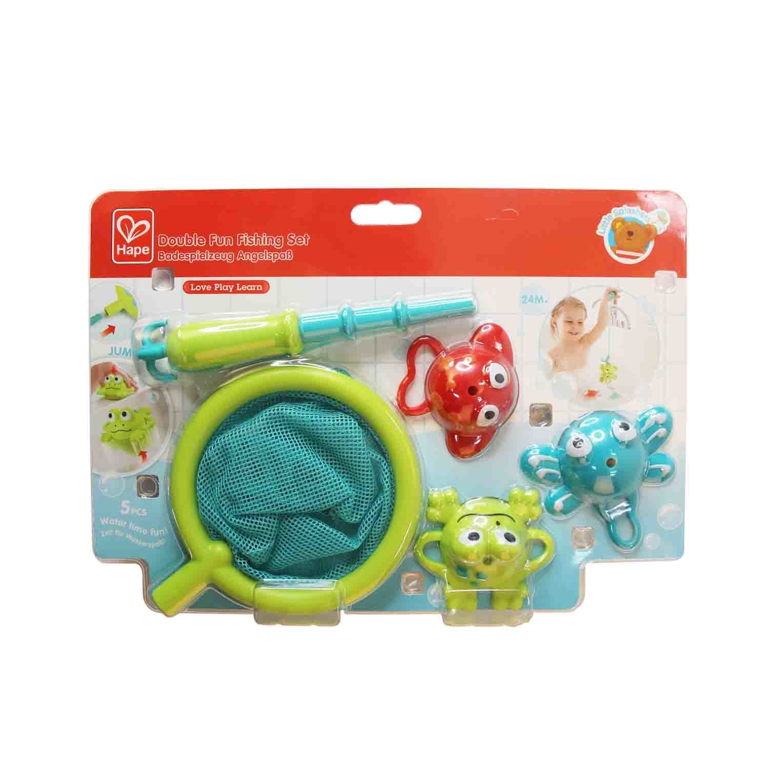 Hape - Jouet de bain panier de basket éléphant