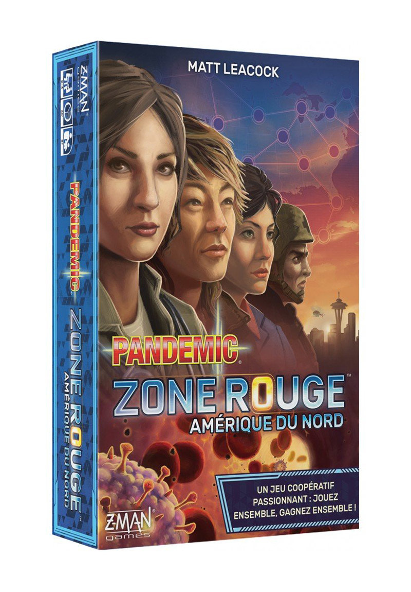 Z-MAN Games *****Pandemic Zone Rouge - Amérique du Nord