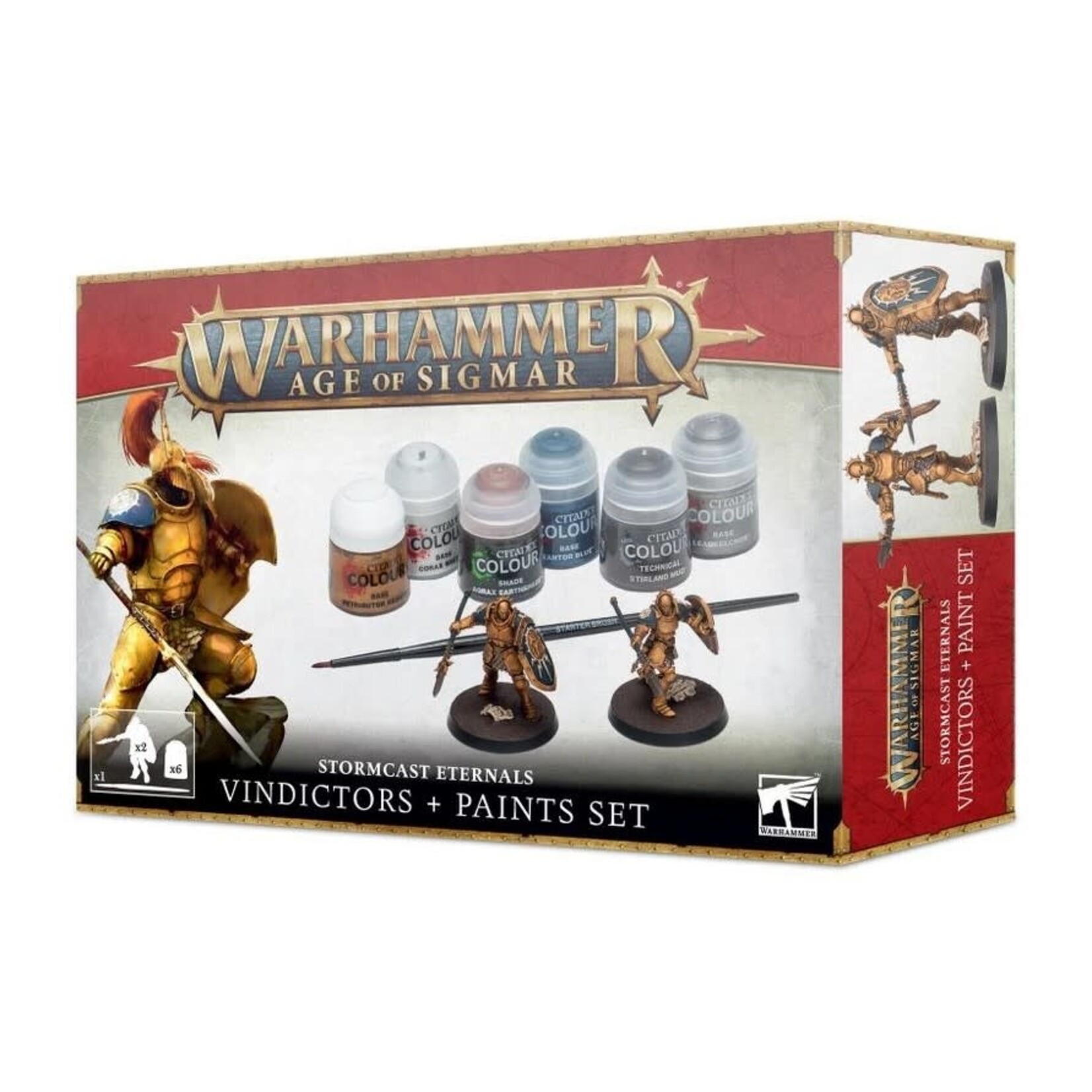 Games Workshop WAoS - Vindicators + Paints Set
