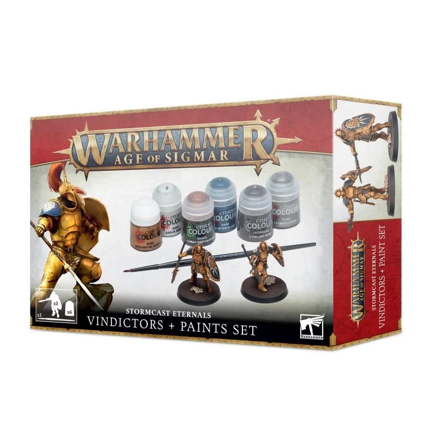 Games Workshop WAoS - Vindicators + Paints Set
