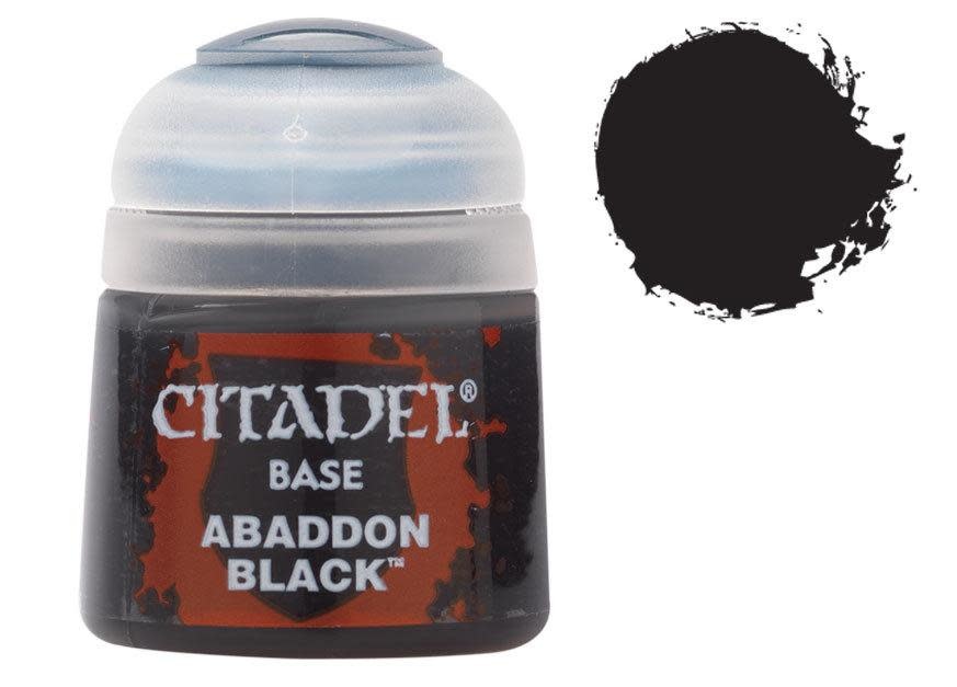 Games Workshop Citadel - Base - Abaddon Black