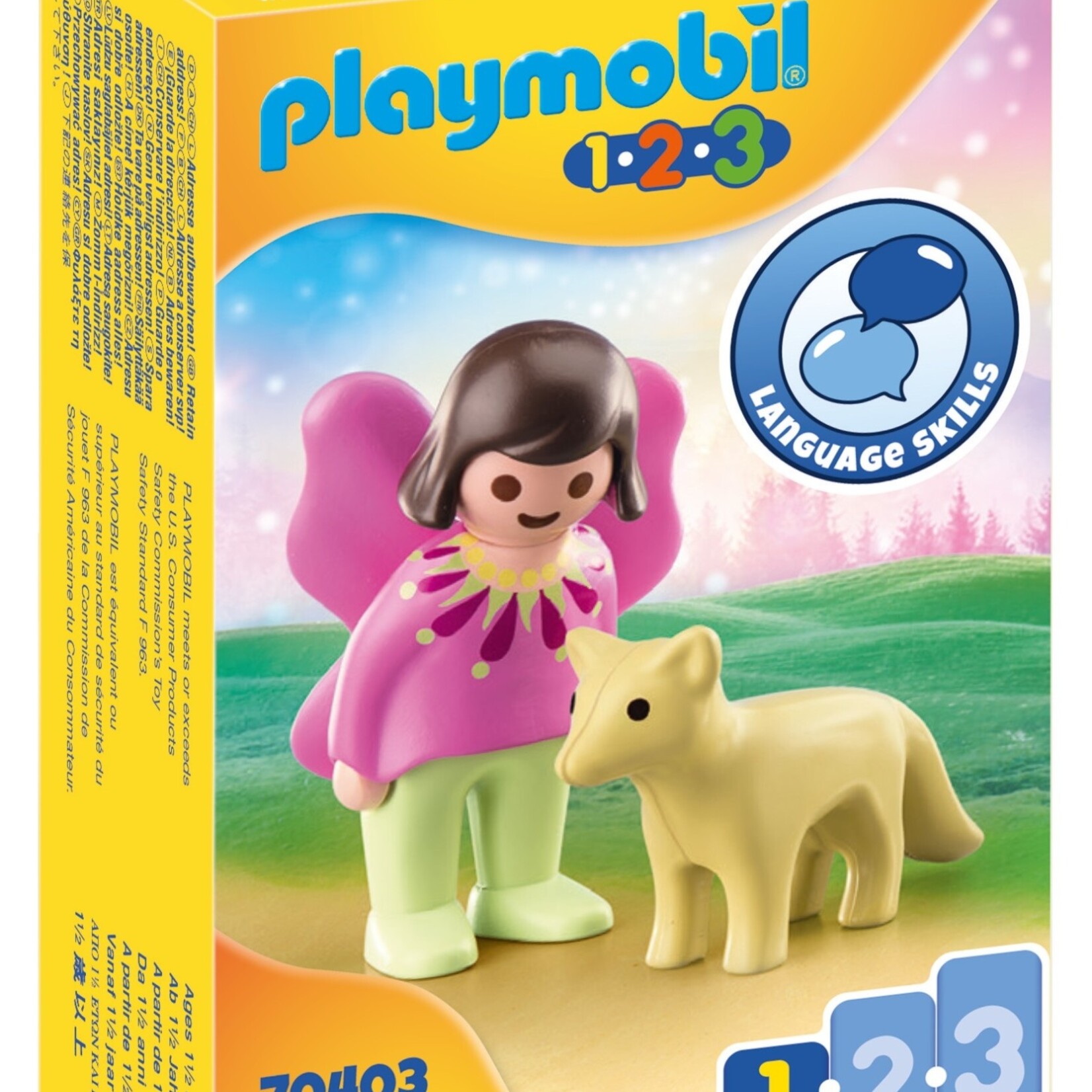 Playmobil *****Playmobil 1.2.3 70403 - Fée avec renard