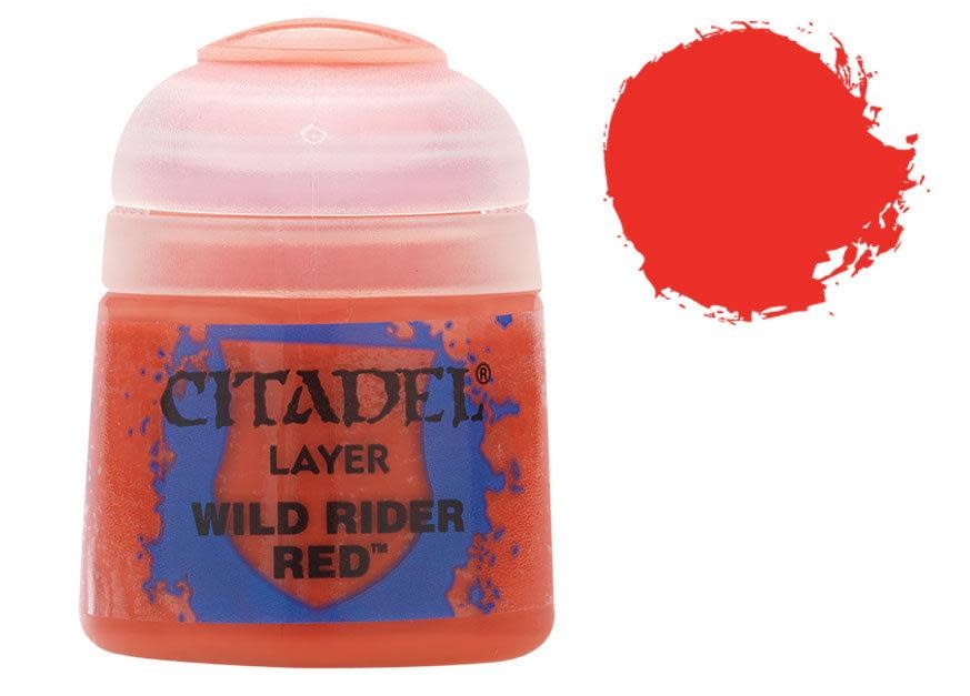 Games Workshop Citadel - Layer - Wild Rider Red