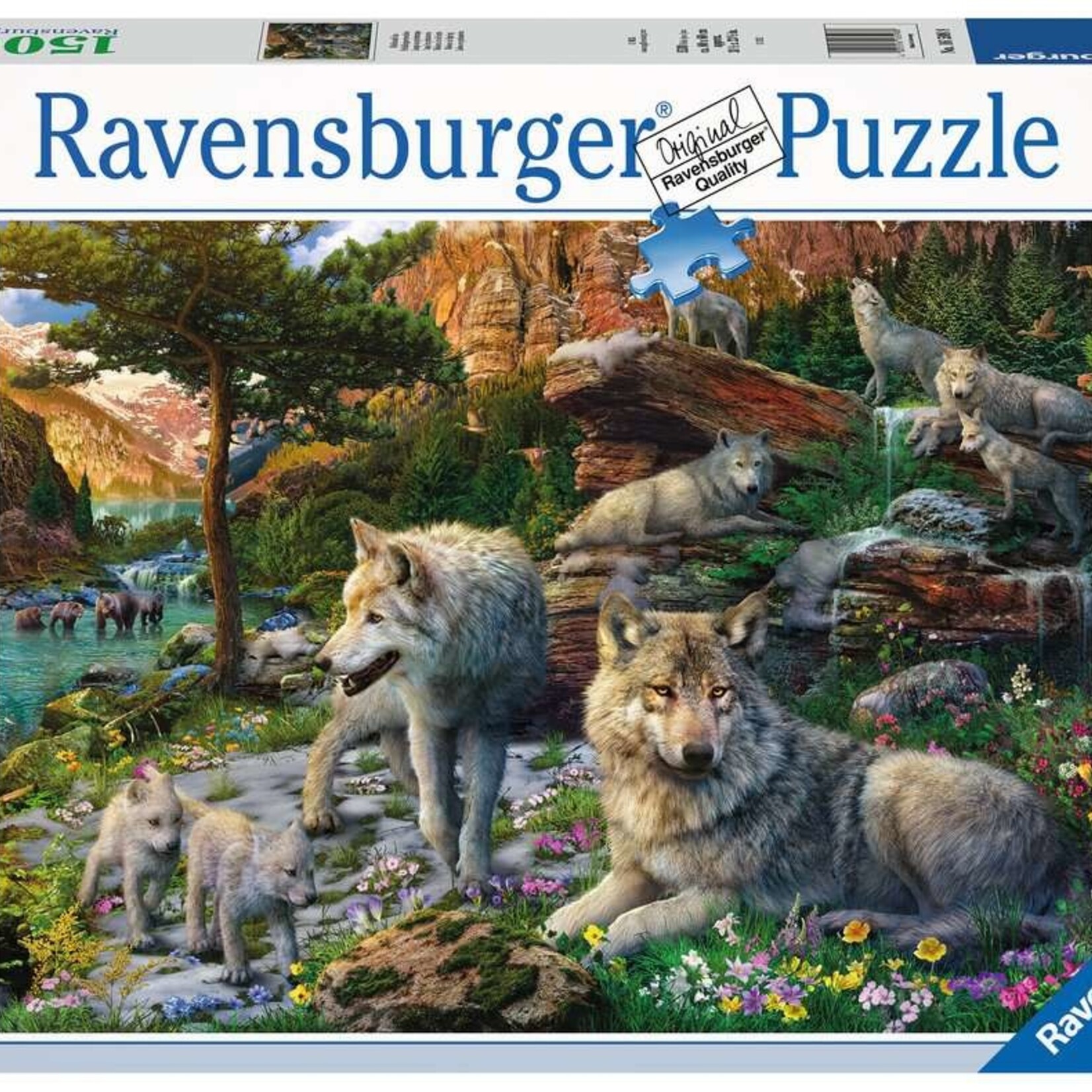 Ravensburger Ravens 1500 - Loups au printemps