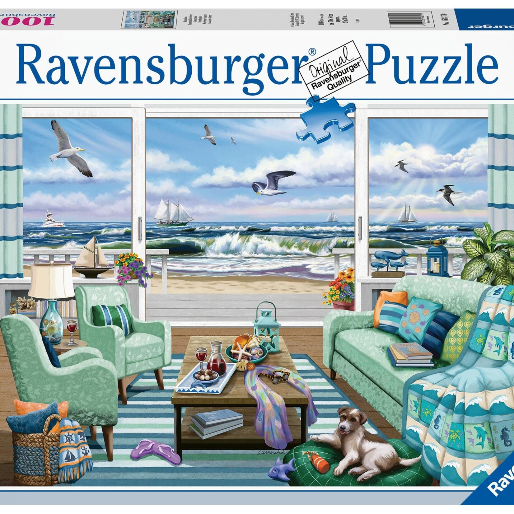 Ravensburger Ravensburger 1000 - Maison en bord de mer
