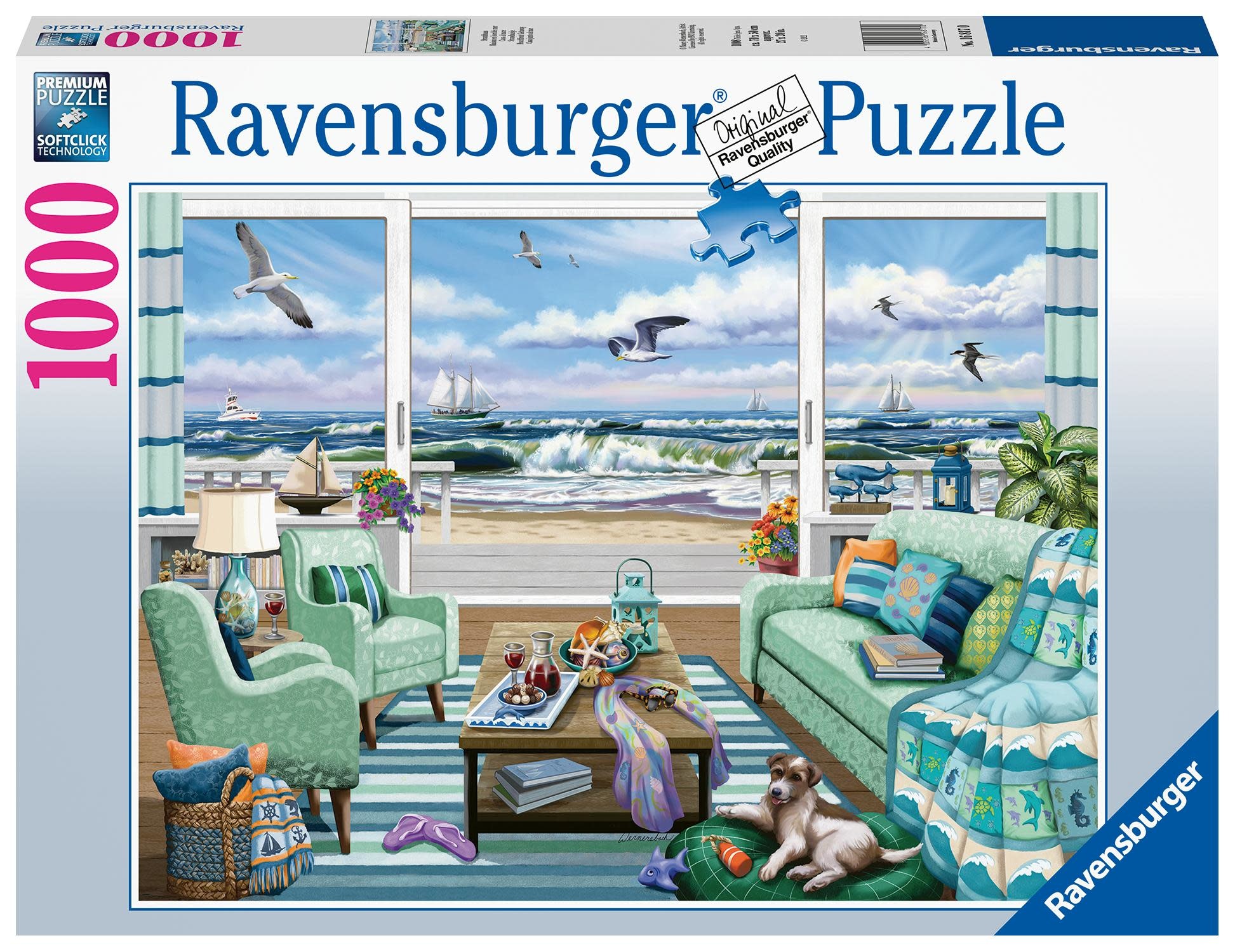 Ravensburger Ravensburger 1000 - Maison en bord de mer