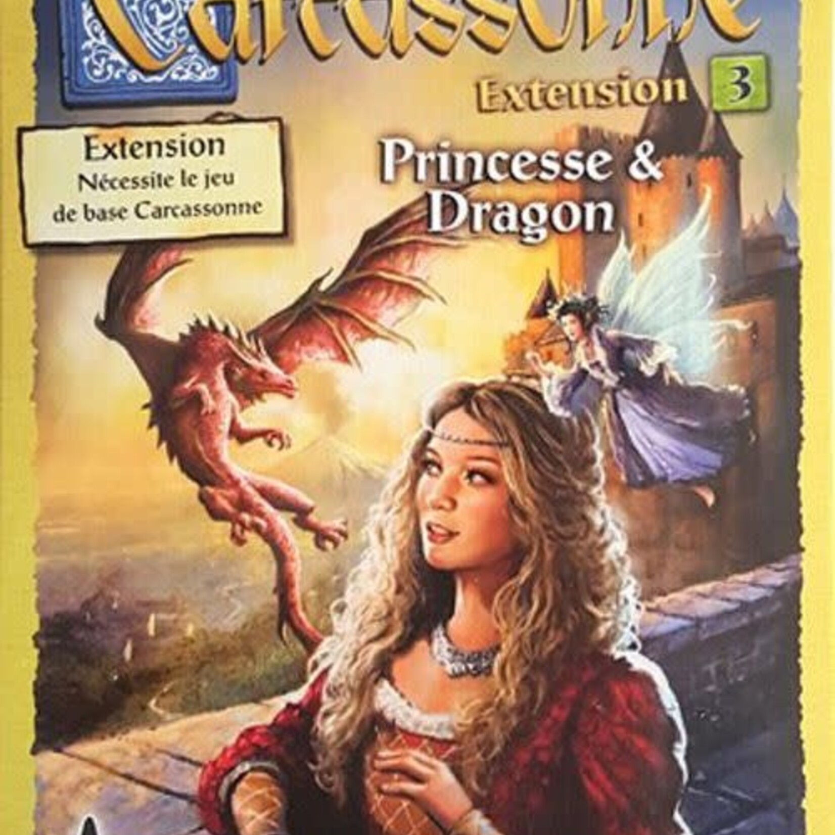 Z-MAN Games Carcassonne- Princesse & Dragon