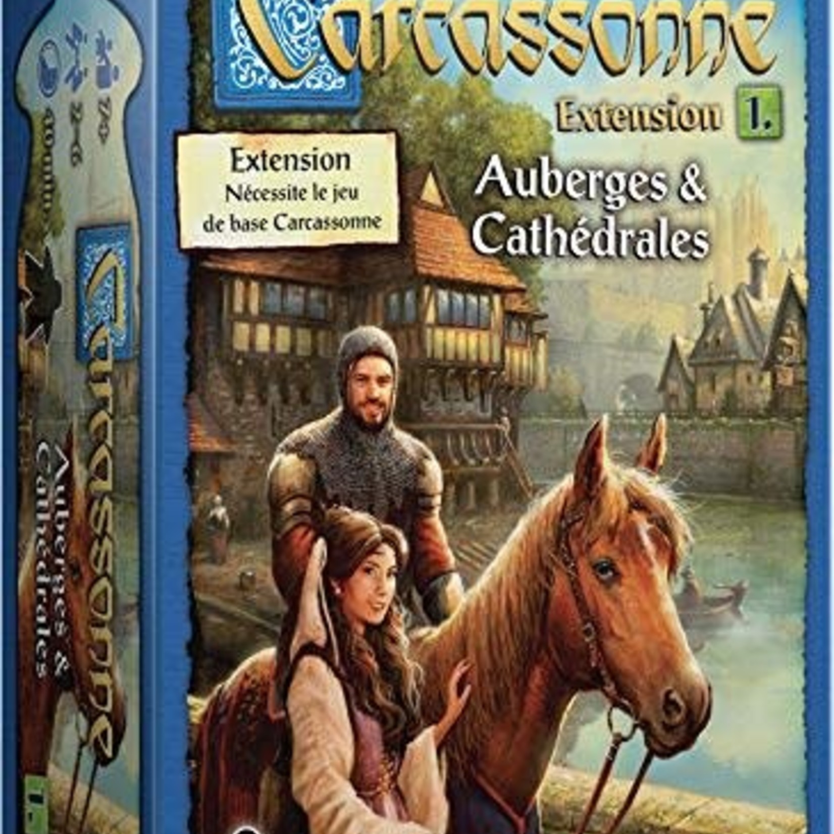 Z-MAN Games Carcassonne 1- auberges et cathédrales