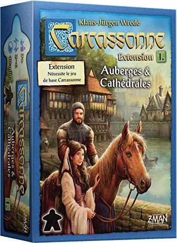 Z-MAN Games Carcassonne 1- auberges et cathédrales