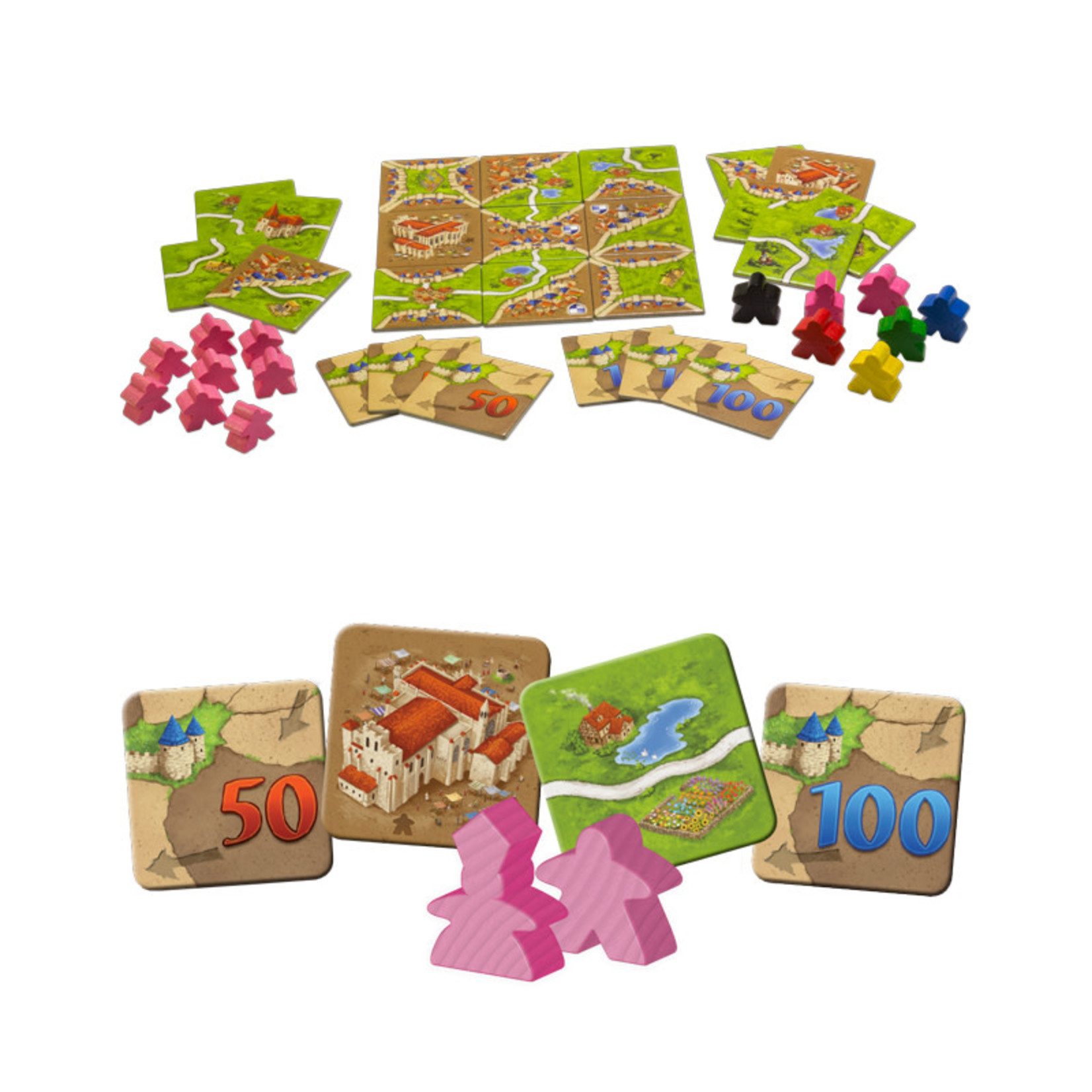 Z-MAN Games Carcassonne 1- auberges et cathédrales