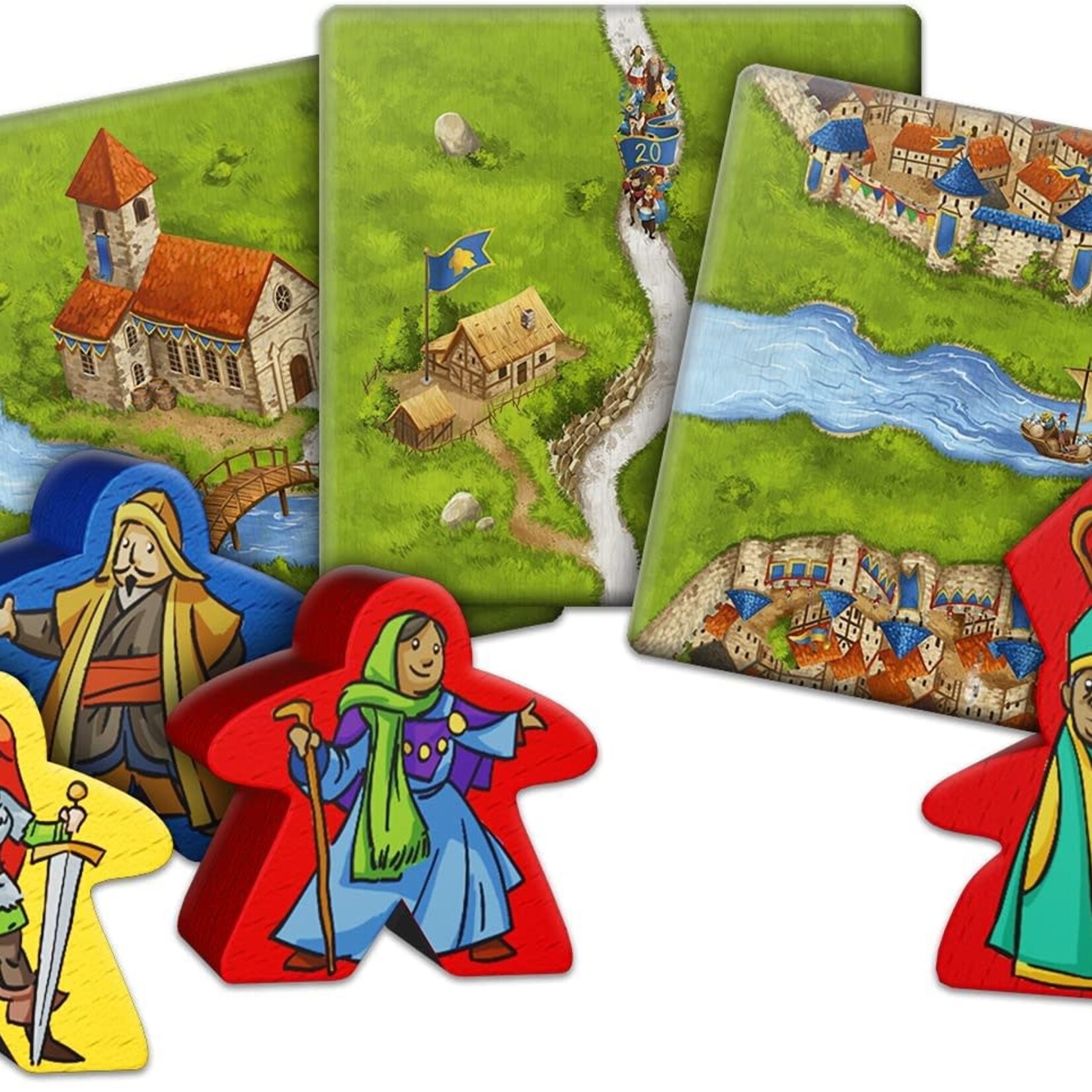 Z-MAN Games Carcassonne - 20e anniversaire