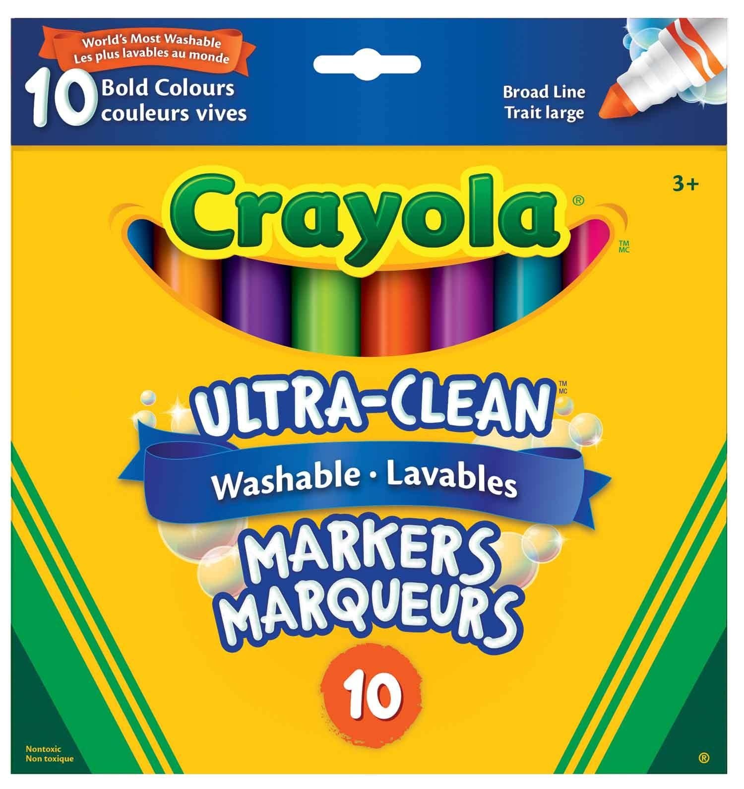 Crayola Crayola- 10 marqueurs couleurs vive