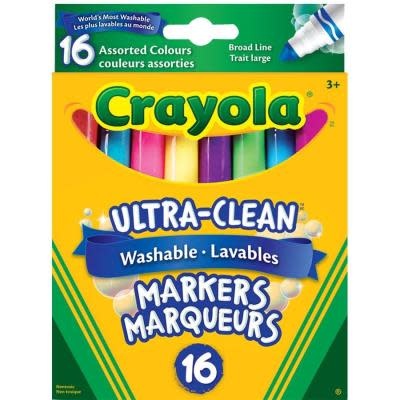 Crayola Crayola - 16 marqueurs à pointe large