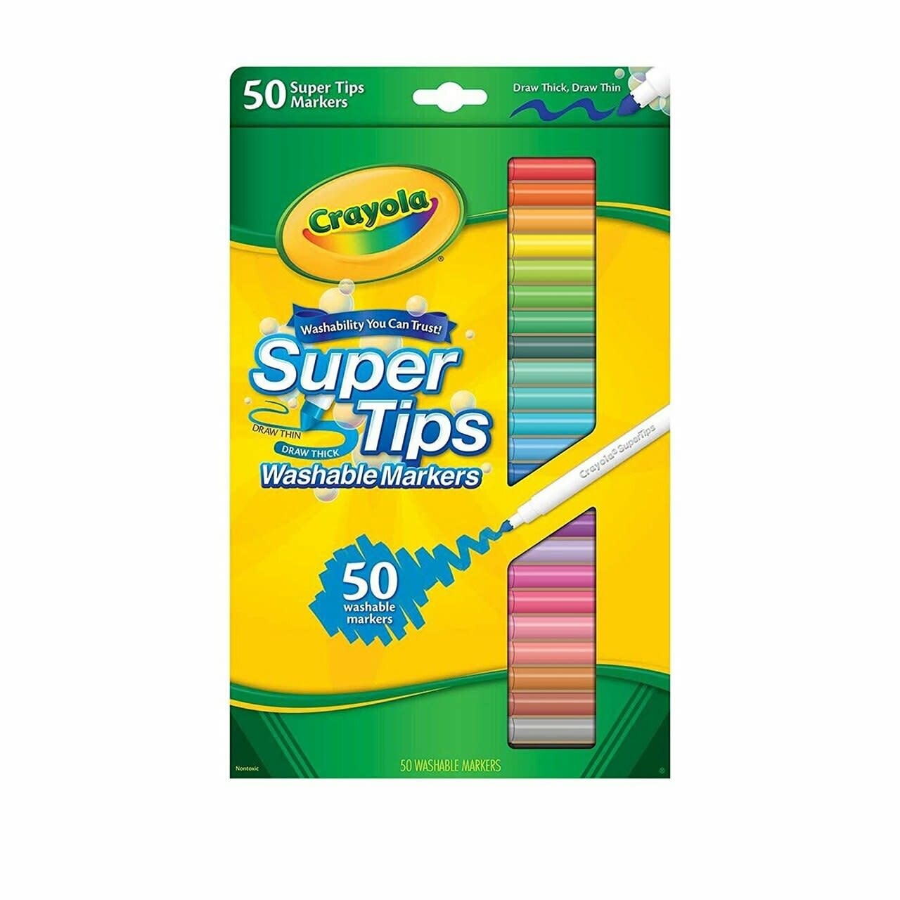 Crayola Crayola - 50 marqueurs à pointe fine