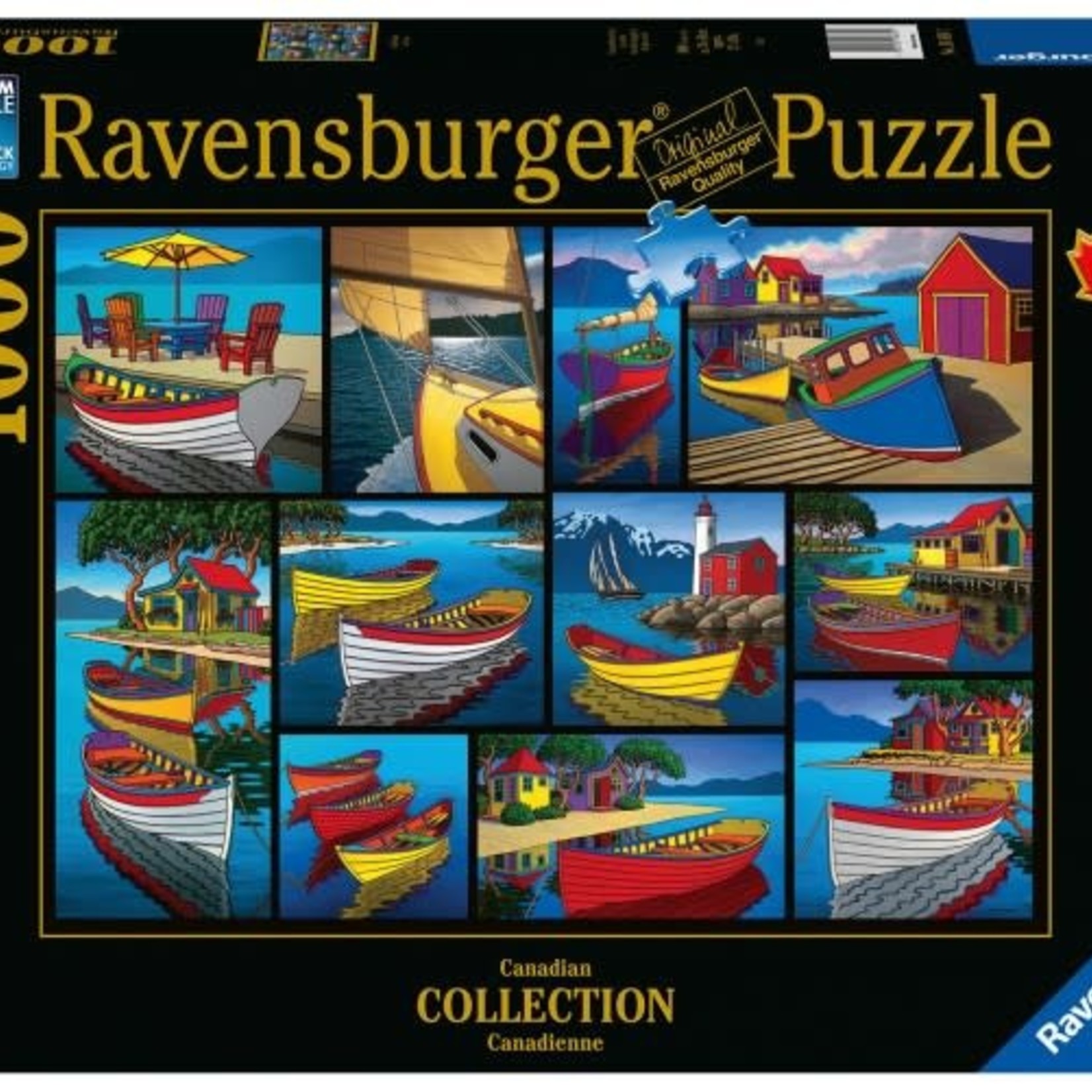 Ravensburger Ravensburger 1000 - Collection Canadienne : Sur l'eau