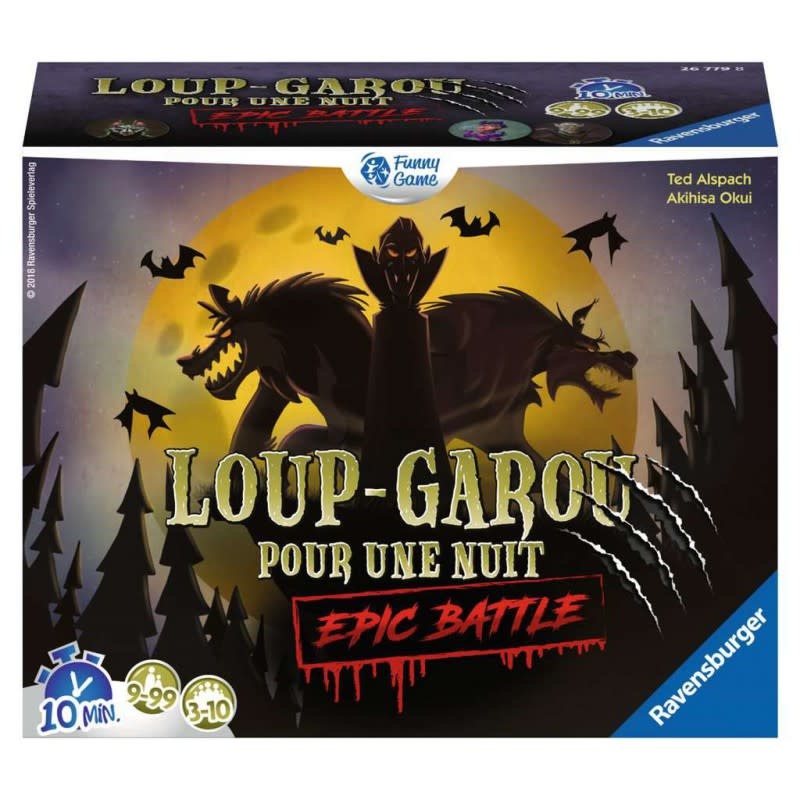 Ravensburger Loup-Garou pour une nuit Épic Battle