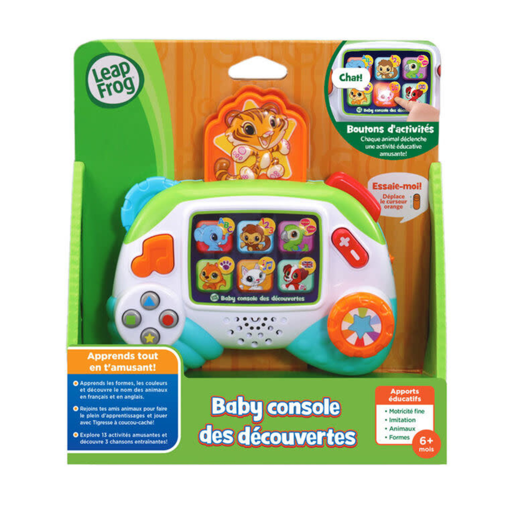 LeapFrog LeapFrog - Baby console des découvertes