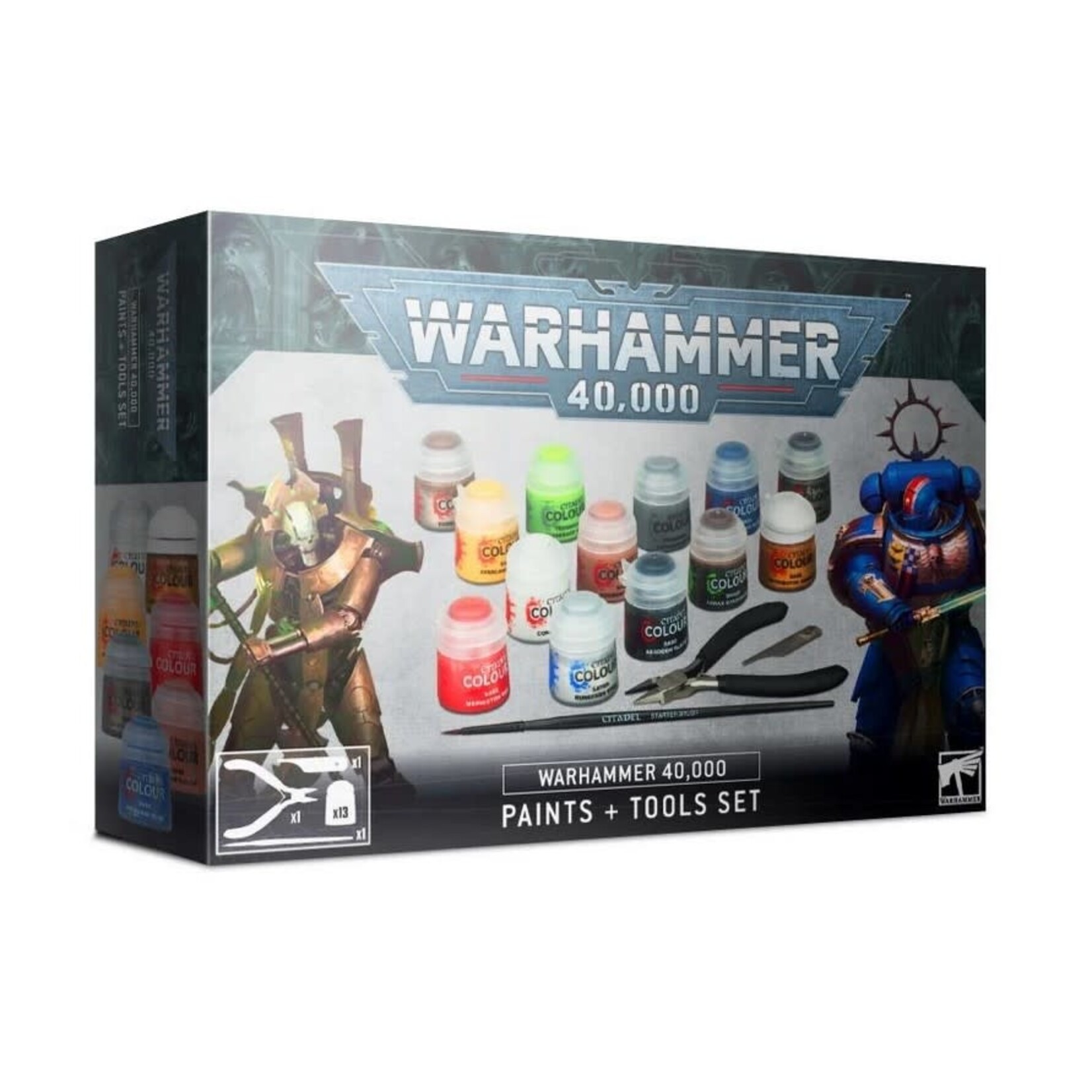 Games Workshop W40K - Paint and Tool Set