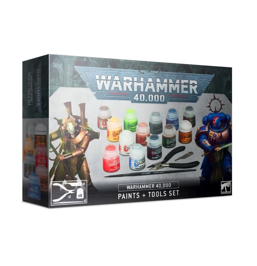 Games Workshop W40K - Paint and Tool Set