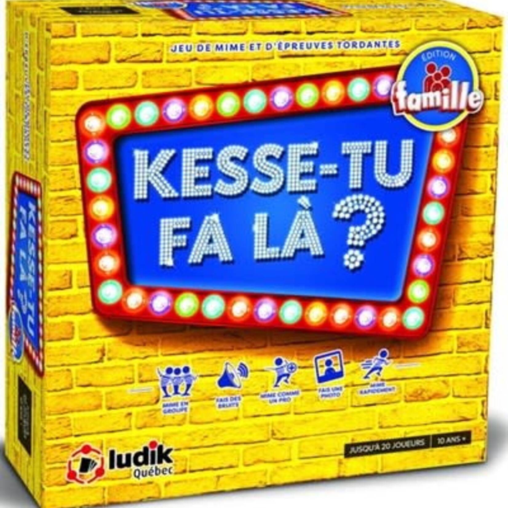 Ludik Québec Kesse-tu fa là? édition famille