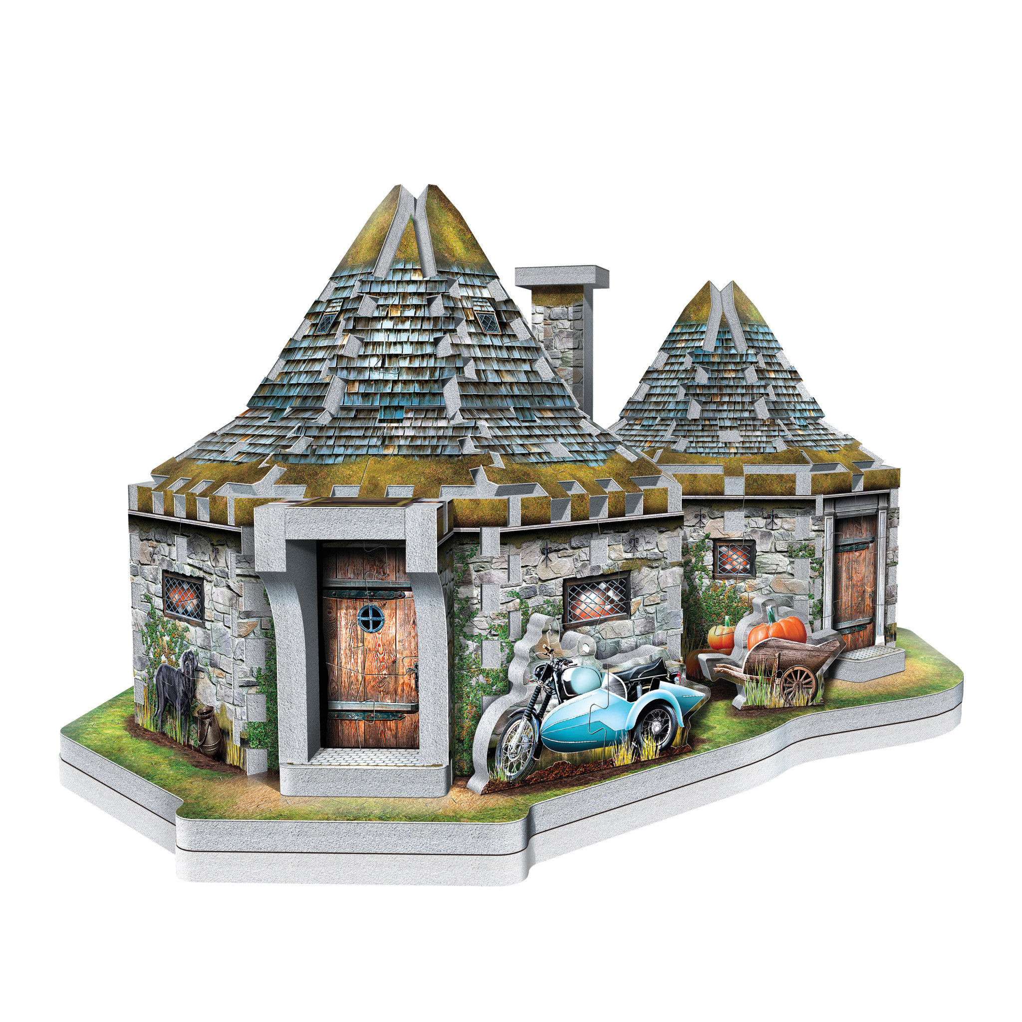Wrebbit Wrebbit 3D- la cabane de Hagrid 270 pieces