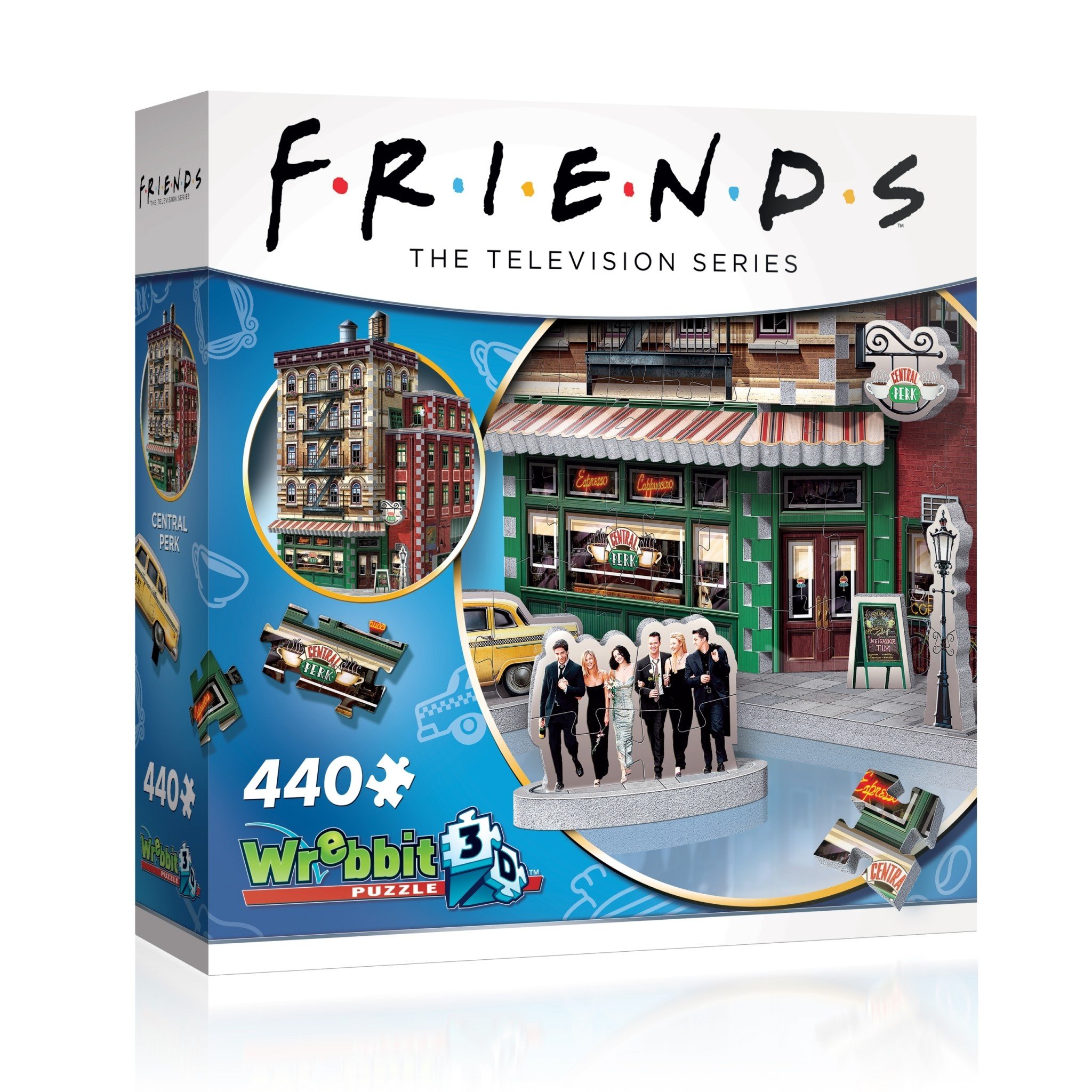Wrebbit Wrebbit 3D- Friends the television series 440 pièces