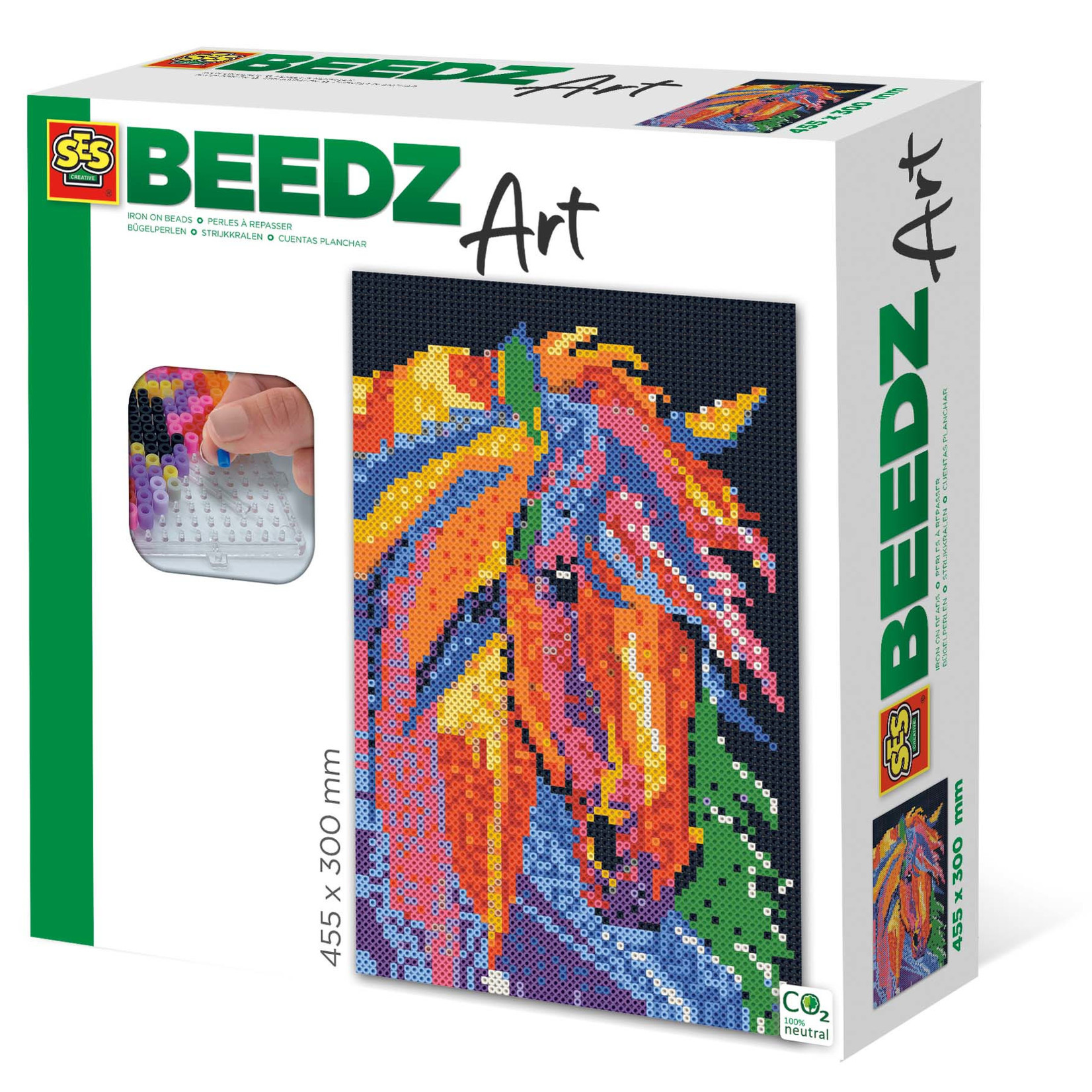 SES SES Beedz Art- 7000pcs cheval fantaisie