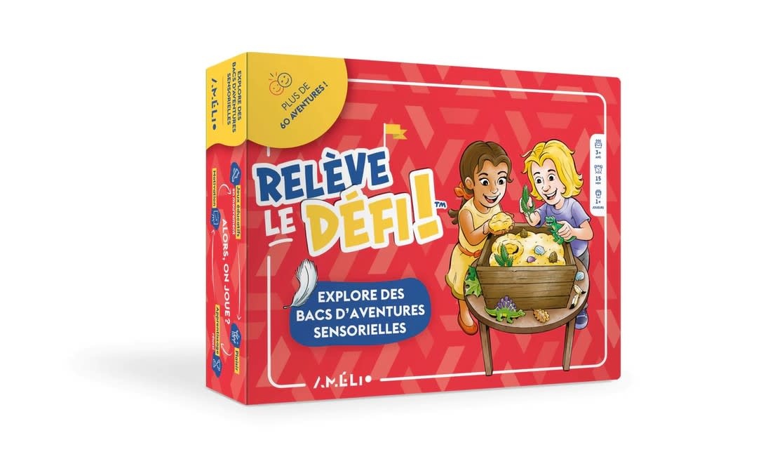 Amelio Relève le défi! - Explore des bacs d'aventures sensorielles