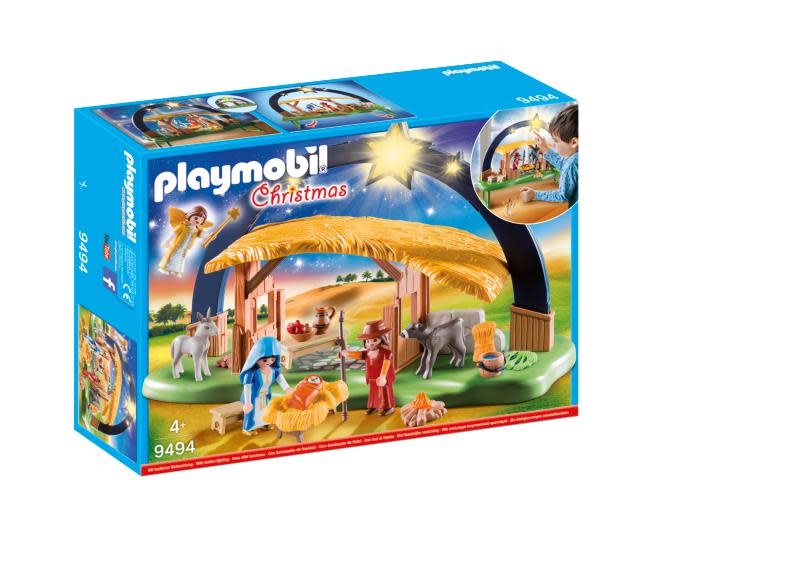 Playmobil Playmobil Christmas 9494 – Creche avec illumination