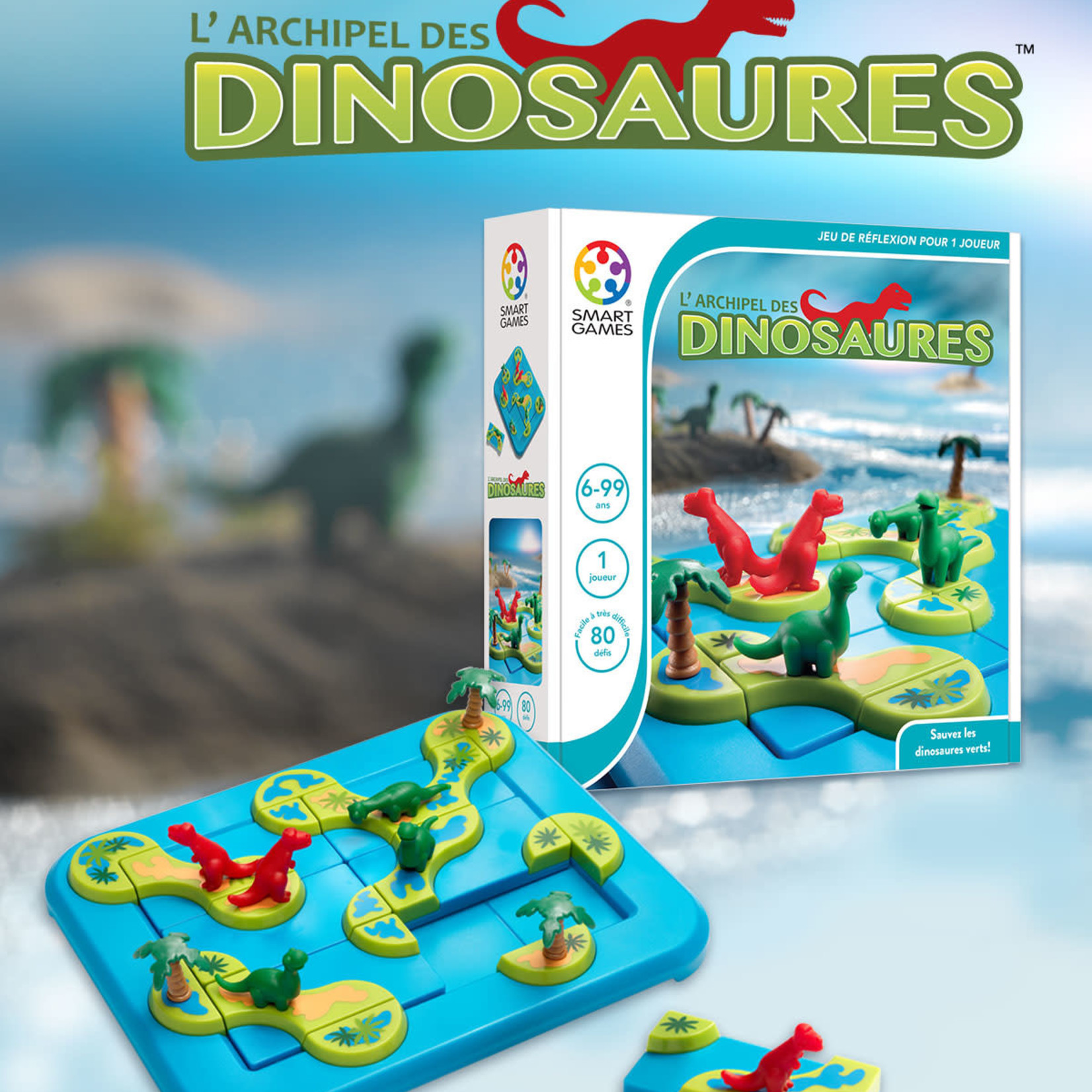 Smart Games Smart Games- l'archipel des dinoaures