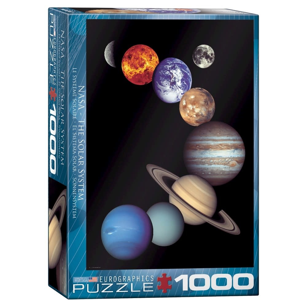 Eurographics Puzzle 1000 - NASA - Le système solaire