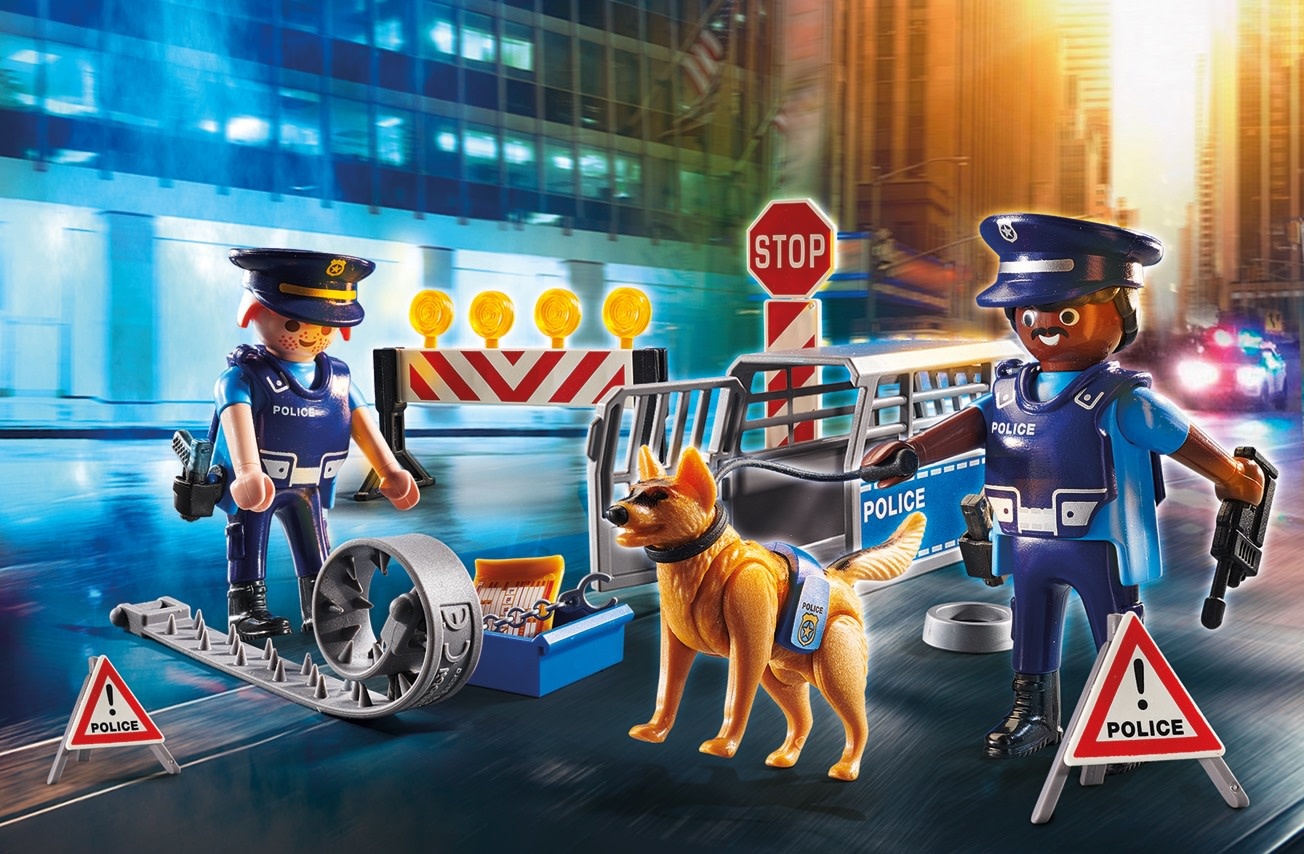 Playmobil Playmobil City Action 6924 – Barrage de police