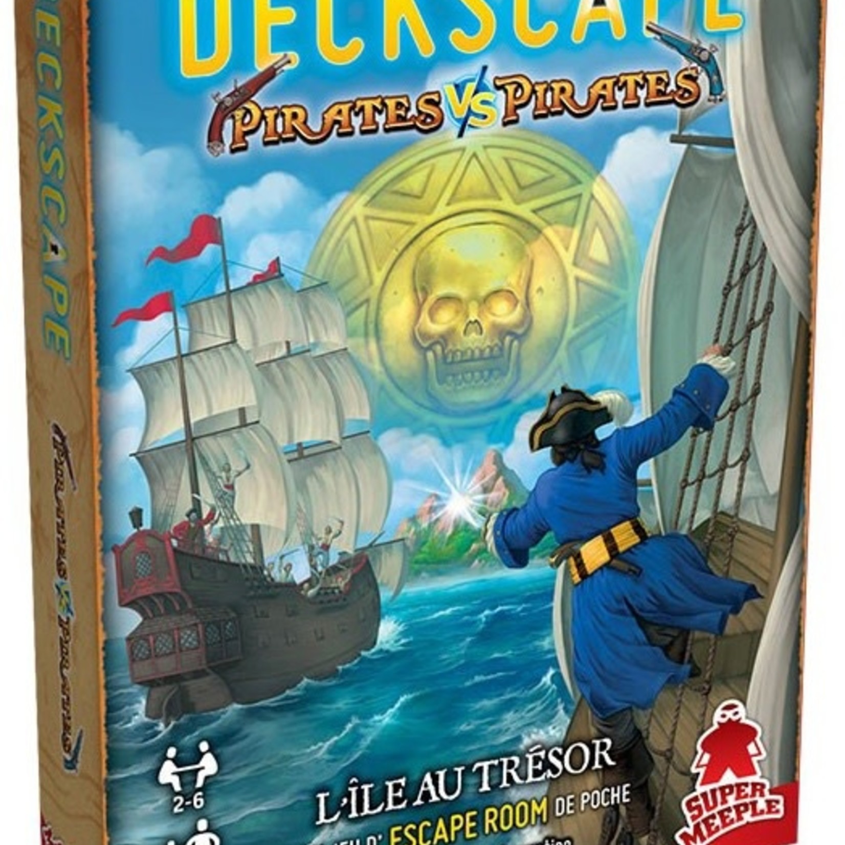 Super Meeple Deckscape 8 - Pirates VS Pirates (DUEL)