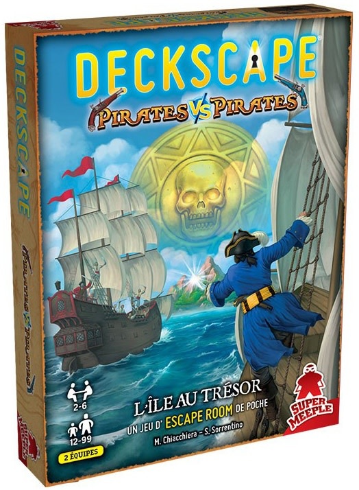 Super Meeple Deckscape 8 - Pirates VS Pirates (DUEL)