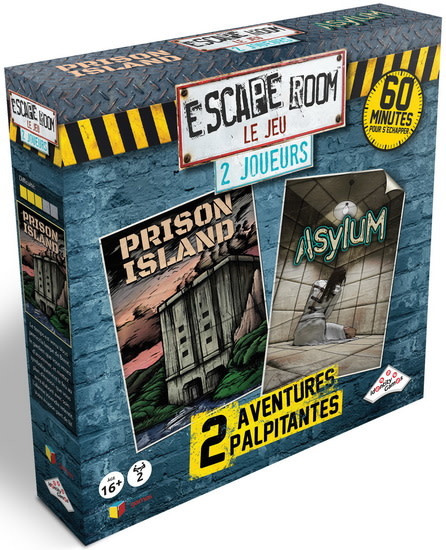 Riviera Games Escape Room 2 joueurs Prison Island et Asylum