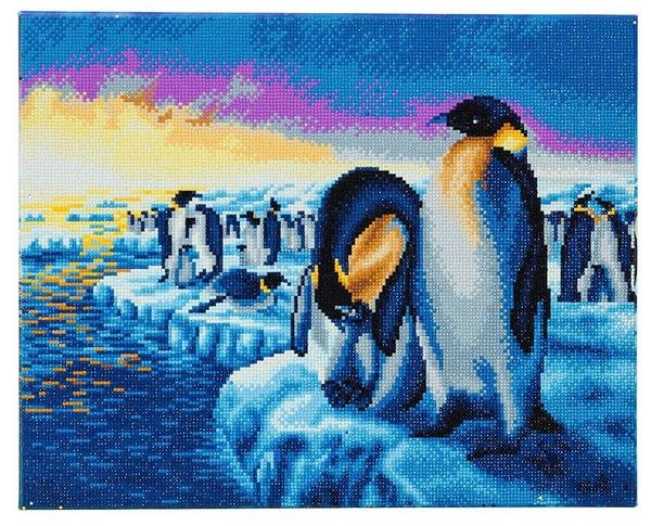 Craft Buddy Crystal Art 40 x 50 - Penguins in the Arctic