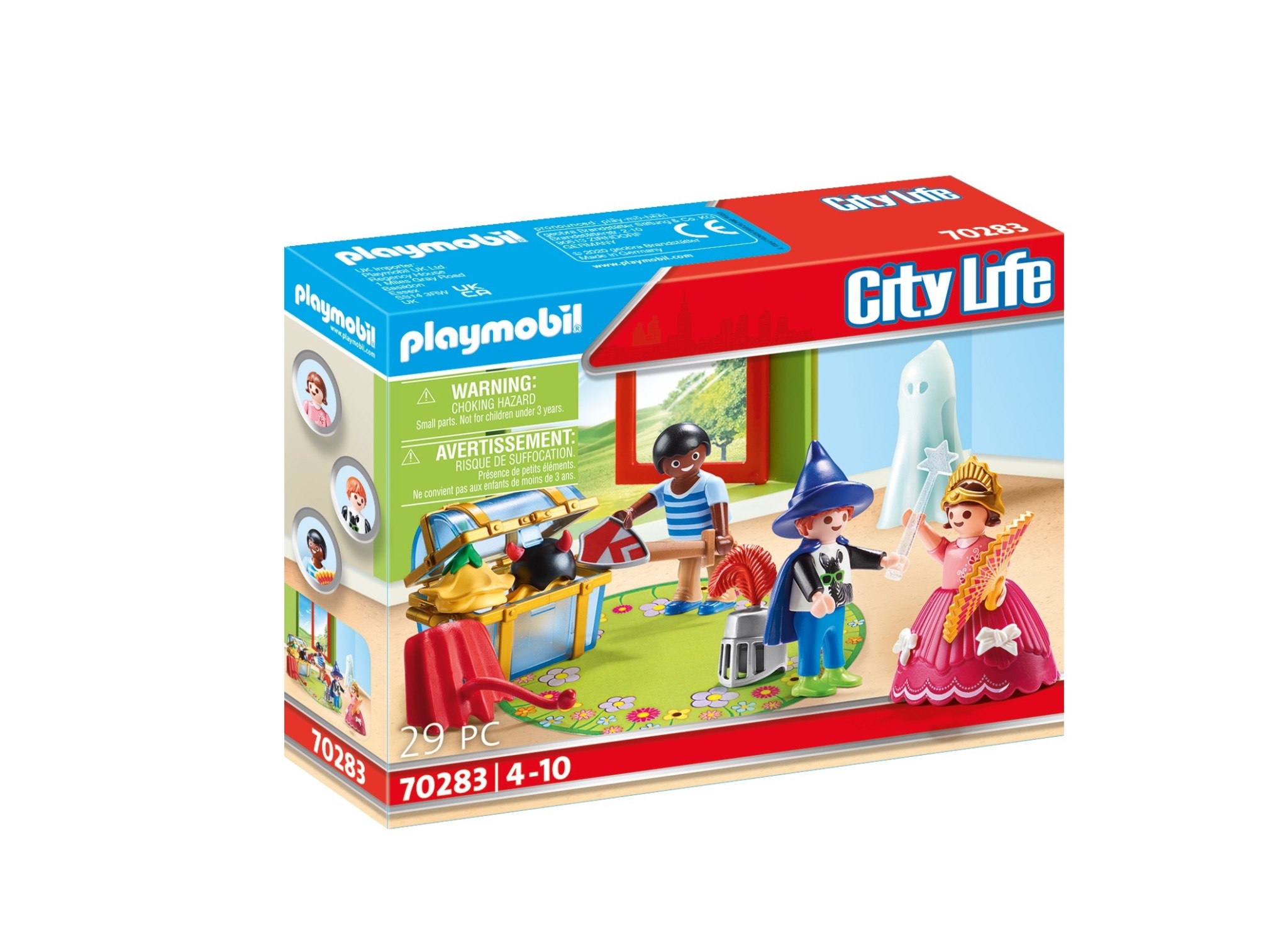 Playmobil Playmobil City Life 70283 – Enfants et malle de deguisements