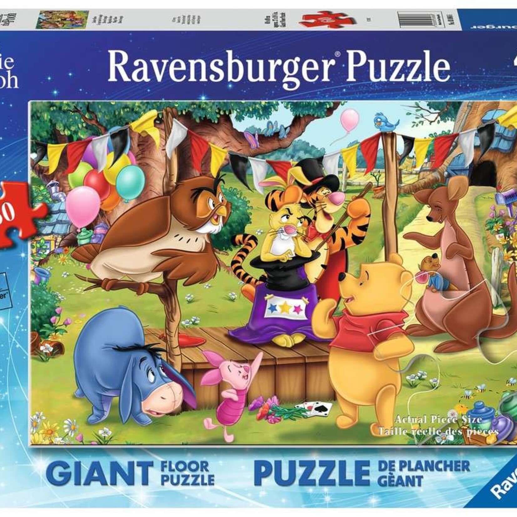 Ravensburger Ravens Géant 60 - Le spectacle de magie de Winnie
