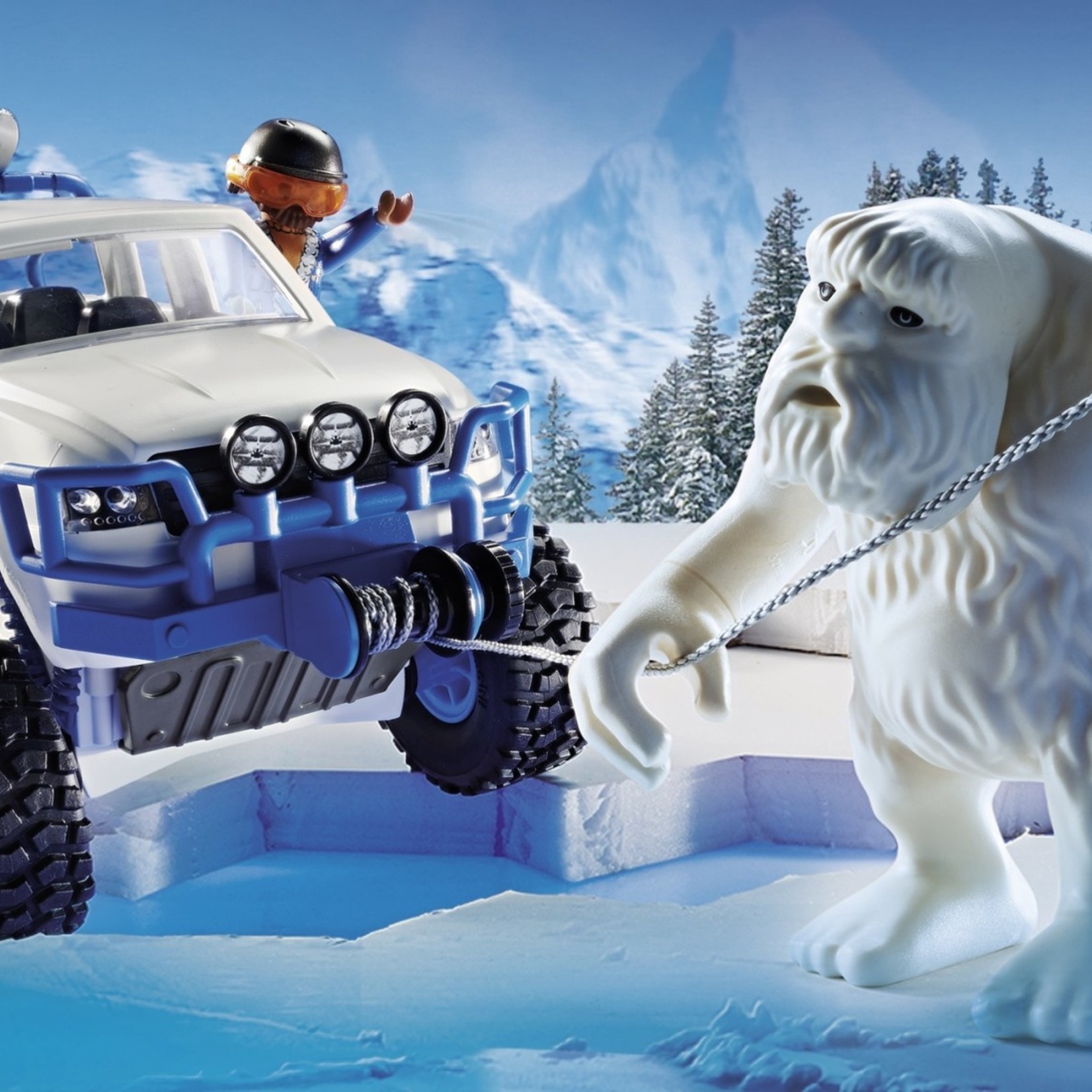 Playmobil Playmobil City Life 70532 – Explorateur avec vehicule et yeti