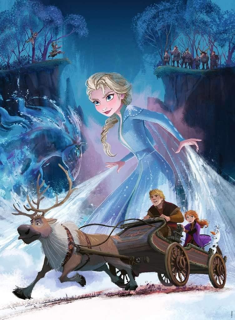 Ravensburger Ravensburger 200XXL : Disney Frozen II - La forêt mystérieuse