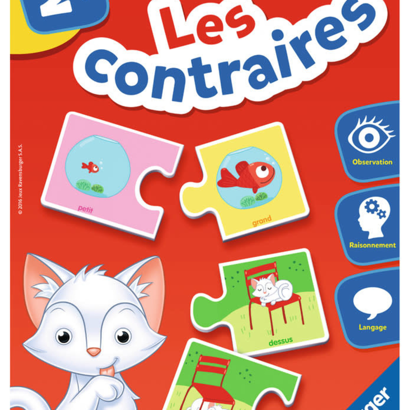 Ravensburger Ravensburger : Les contraires