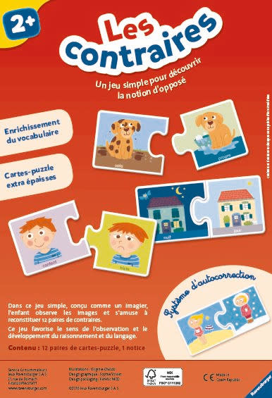 Ravensburger Ravensburger : Les contraires