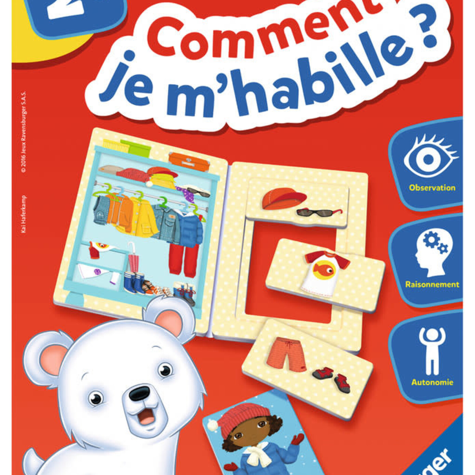 Ravensburger Ravensburger : Comment je m'habille?