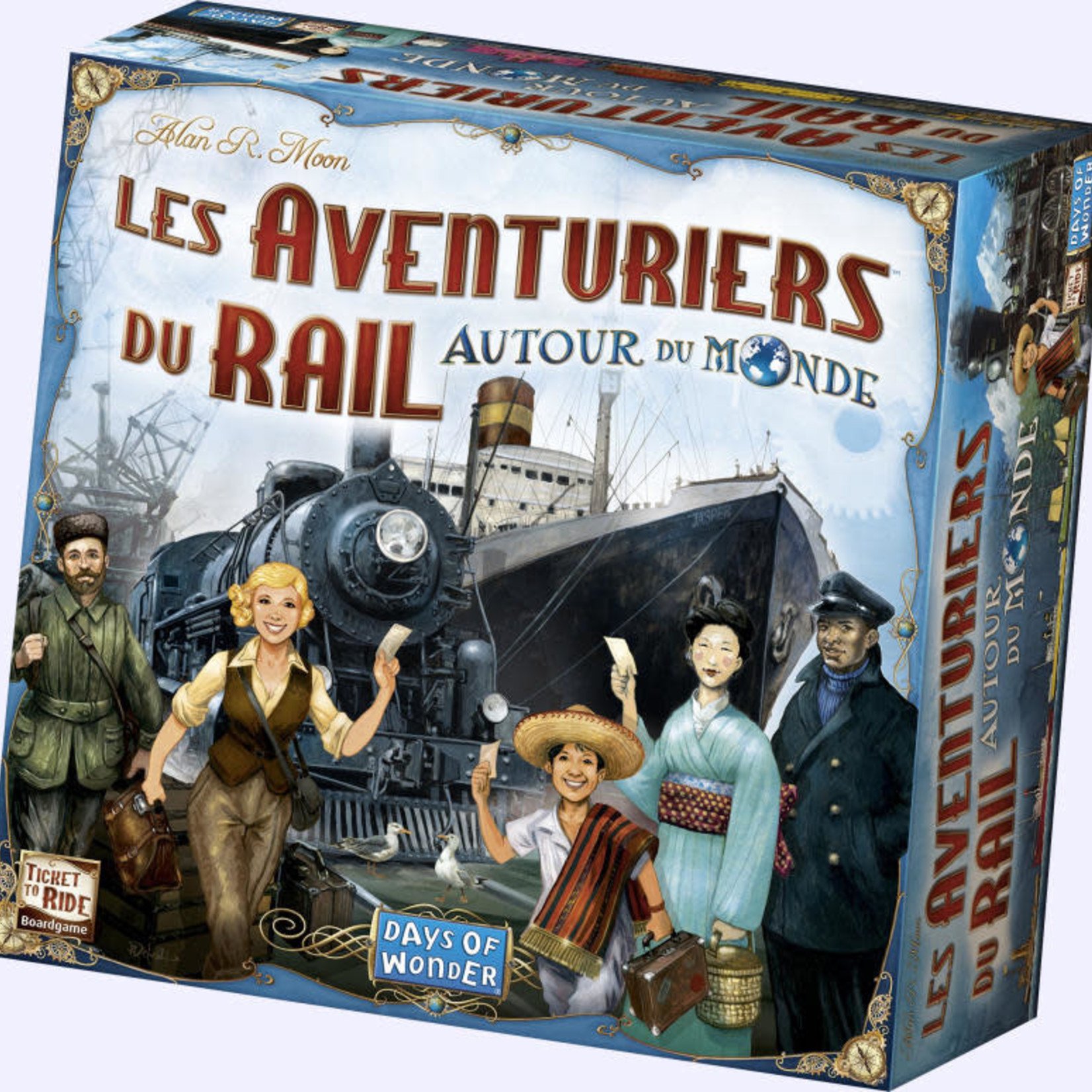 Les Aventuriers du Rail - Autour du Monde - Jeu de Plateau - Boutique  Esprit Jeu